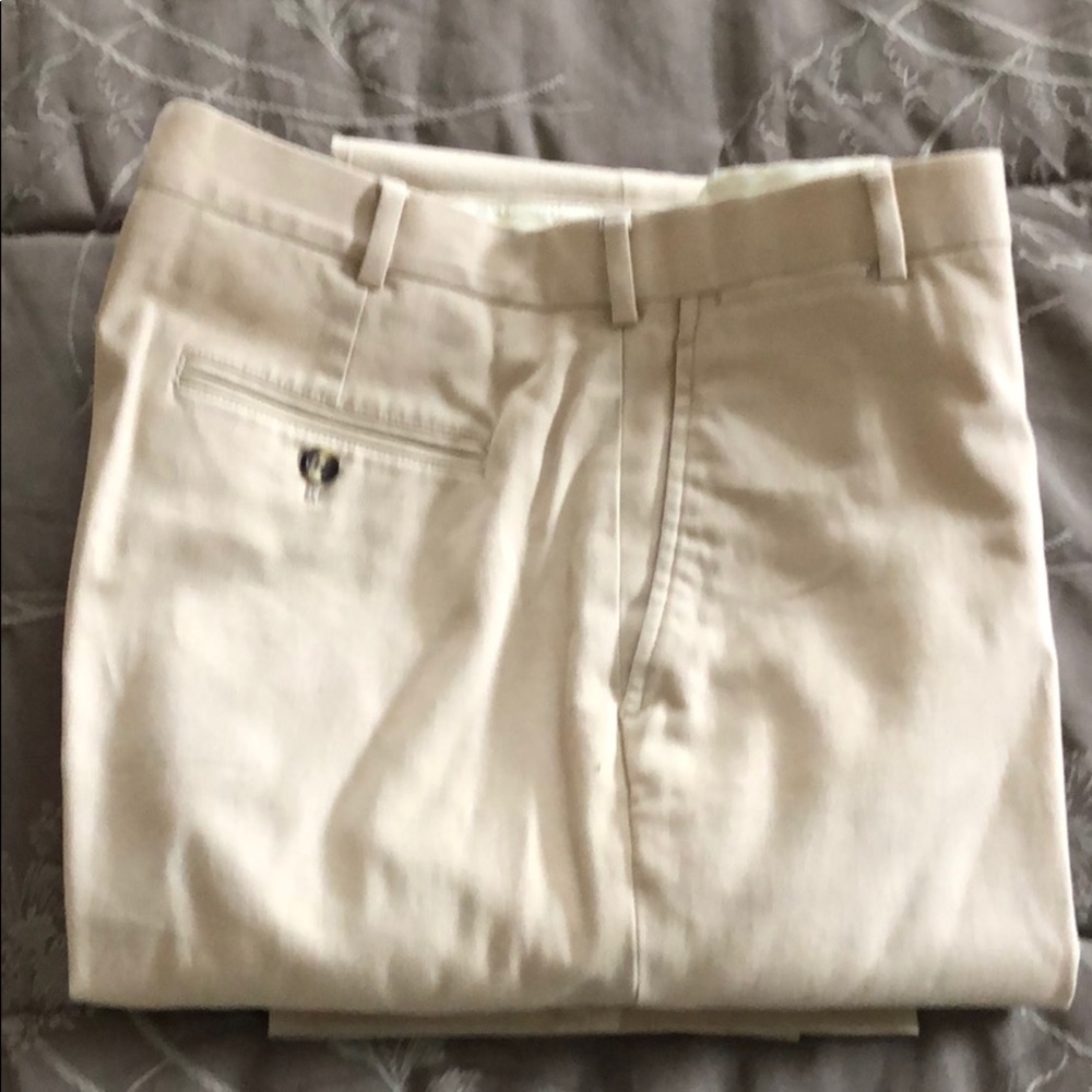 Men's khaki trousers. J. Crew 36 32. Soft